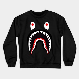 Bape Shark Designs Crewneck Sweatshirt